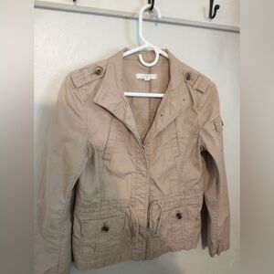 LOFT Utility Jacket in Beige